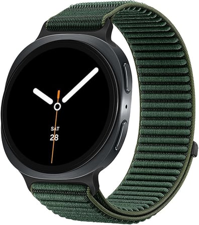 ​​Huawei Band 11 / 11 Pro Kordon Dalgalı Cırt Cırt Hasır Strap