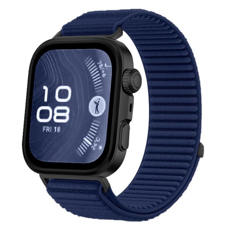​​Huawei Band 11 / 11 Pro Kordon Dalgalı Cırt Cırt Hasır Strap