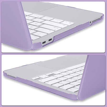 Macbook Neo 13 inç A18 Pro A3404 Kılıf Kristal Ön Arka Şeffaf Kapak