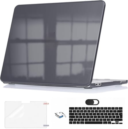 Macbook Neo 13 inç A18 Pro A3404 Kılıf +2adet Ekran Koruyucu +OTG +Klavye Koruyucu