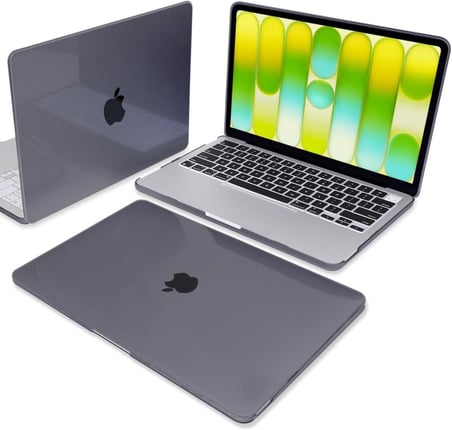 Macbook Neo 13 inç A18 Pro A3404 Kılıf +2adet Ekran Koruyucu +OTG +Klavye Koruyucu