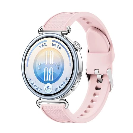 Huawei Watch GT 7/6/5/4 41mm -GT 5 Pro 42mm 18mm Kordon Silikon Official Band STR09