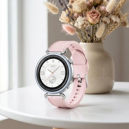 Huawei Watch GT 7/6/5/4 41mm -GT 5 Pro 42mm 18mm Kordon Silikon Official Band STR09