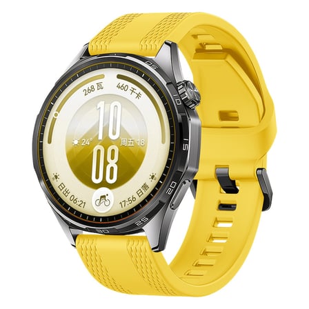 Huawei Watch GT 7/6/5/4/3/2 Pro 46mm Ultimate SE Elite Kordon Tokalı Ekose Silikon Official Çift Şeritli