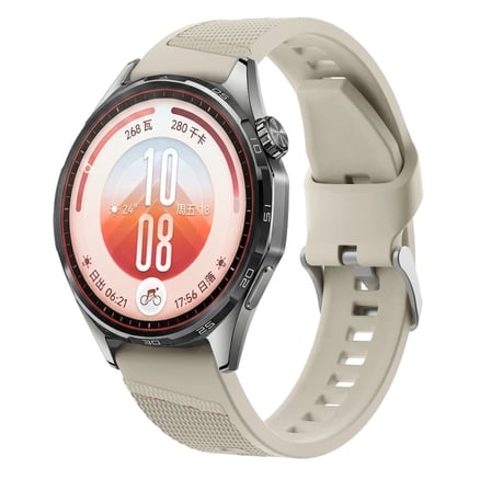 Huawei Watch GT 7/6/5/4/3/2 Pro 46mm Ultimate SE Elite Kordon Tokalı Ekose Silikon Official Çift Şeritli