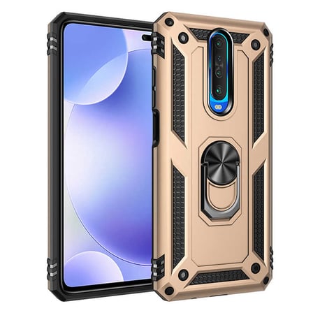 Xiaomi Redmi K30 Kılıf Yüzüklü Zırh Tank Vega