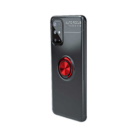 Samsung Galaxy S20 Plus Kılıf Yüzüklü Magnetli Ravel Case