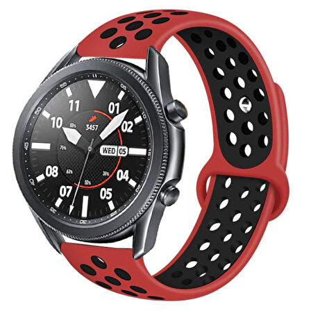 Samsung Galaxy Watch Gear S3 Kordon Delikli Spor Kordon