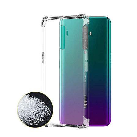 Oppo A9 2020 Kılıf Şeffaf Nitro Anti Shock Kapak