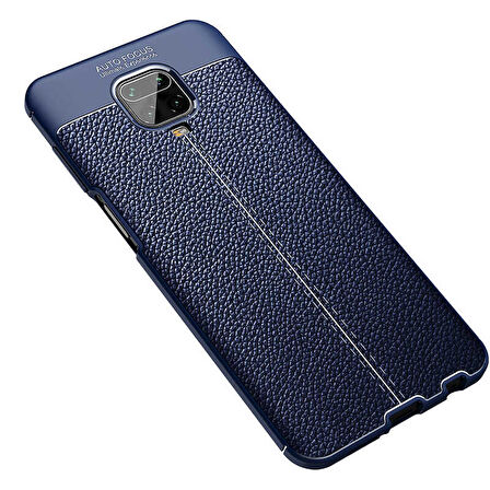 Xiaomi Redmi Note 9S Kılıf Deri Tarzı Niss Silikon Case