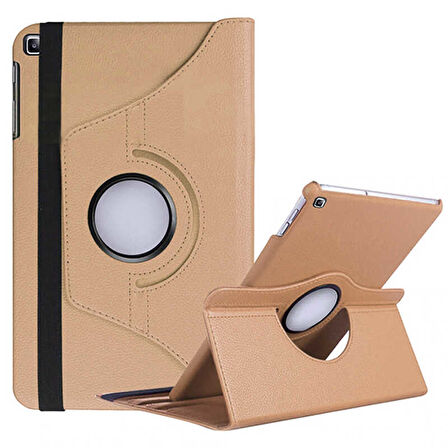Samsung Galaxy Tab S6 Lite 2024 P620 P610 Kılıf 360 Dönebilen Standlı Case 13-15-17