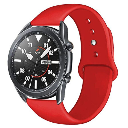 Samsung Galaxy Watch 42mm Kordon Silikon Spor Kordon