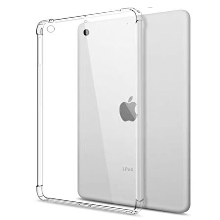 Apple iPad Mini 4 Kılıf Darbelere Dayanıklı Şeffaf Kapak A1538 A1550