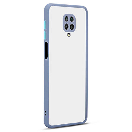 Xiaomi Redmi Note 9 Pro Kılıf Kamera Korumalı Mat Kapak