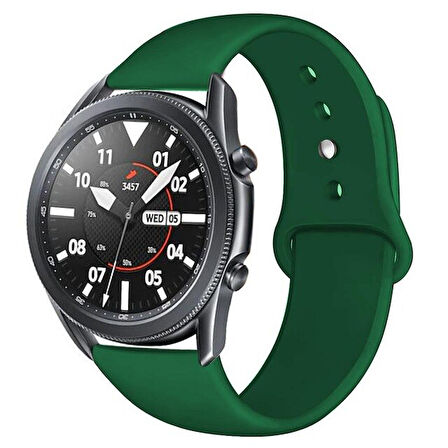 Samsung Galaxy Watch Gear S2 Kordon Silikon Spor Kordon