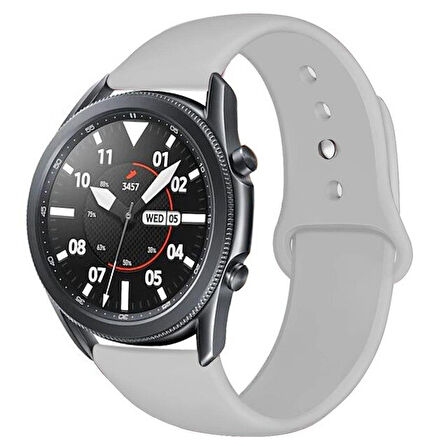Samsung Galaxy Watch Gear S3 Kordon Silikon Spor Kordon
