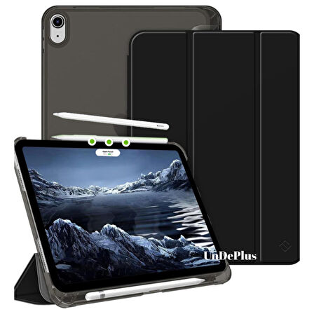 Apple iPad Air 11inç M2/M3 Air 4/5.Nesil 10.9 Kılıf PU Deri Smart Standlı Case 2025-2024 Flip