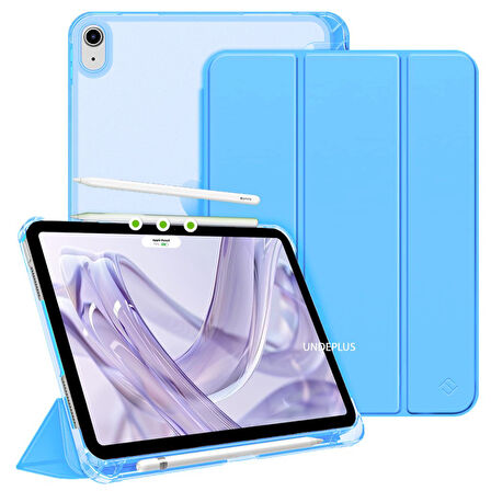 Apple iPad Air 11inç M2/M3 Air 4/5.Nesil 10.9 Kılıf PU Deri Smart Standlı Case 2025-2024 Flip