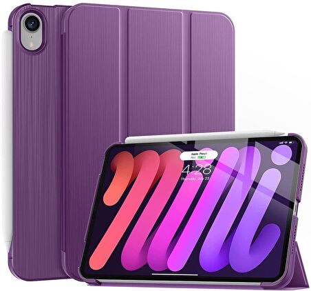 Apple iPad Air 11inç M2/M3 Air 4/5.Nesil 10.9 Kılıf PU Deri Smart Standlı Case 2025-2024 Flip
