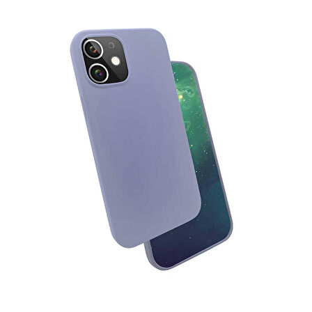 Apple iPhone 12 Mini Kılıf Lansman Silk Case