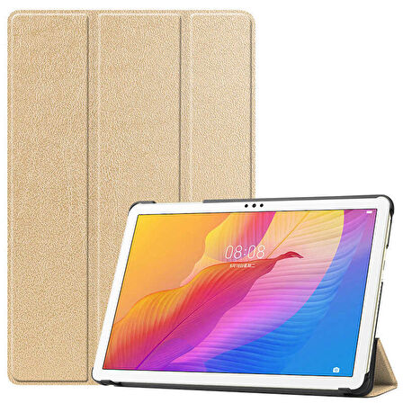 Huawei Mate Pad T10 / T10S Kılıf PU Deri Smart Standlı Case