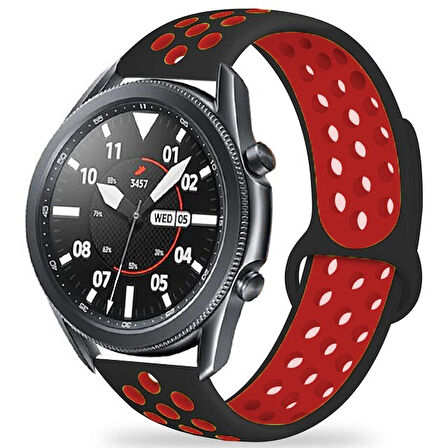 Huawei Watch 3 GT GT2 GT2e GT3 GT4 GT5 Pro 46mm Ultimate SE Elite Kordon Delikli Spor Kordon