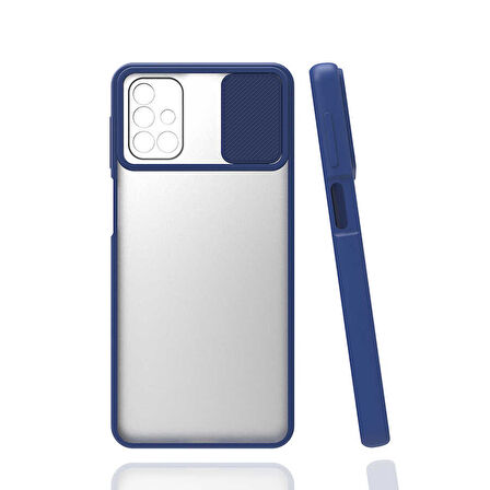 Samsung Galaxy M31S Kılıf Kamera Kapatmalı Lensi Case