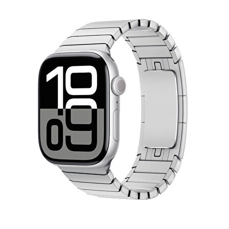 Apple Watch 42/44/45/46/49mm Kordon Baklalı Metal Kordon 2/3/4/5/6/se/7/8/9/10/ultra
