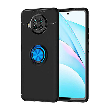 Xiaomi Mi 10T Lite 5G Kılıf Yüzüklü Magnetli Ravel Case