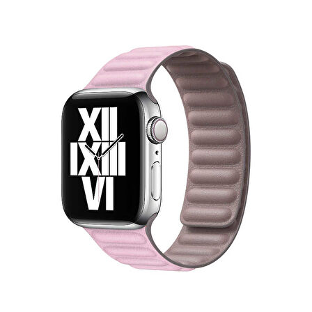 Apple Watch 42/44/45/46/49mm Kordon Baklalı Deri Kordon 2/3/4/5/6/se/7/8/9/10/ultra