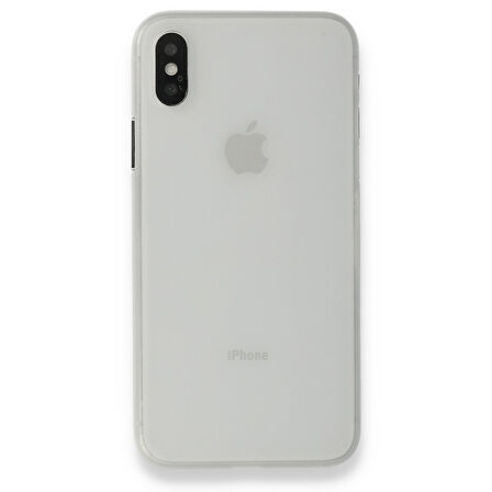 Apple iPhone X Kılıf A+ Ultra İnce Sert Kapak