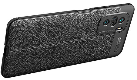 Xiaomi Poco F3 Kılıf Deri Tarzı Niss Silikon Case