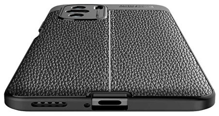 Xiaomi Poco F3 Kılıf Deri Tarzı Niss Silikon Case