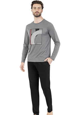 Pierre Cardin %100 Pamuklu Erkek Pijama Takım