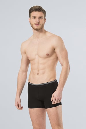 Erkek Likrali Torbalı Boxer 2'li Paket, %95 Pamuk, %5 Elastan