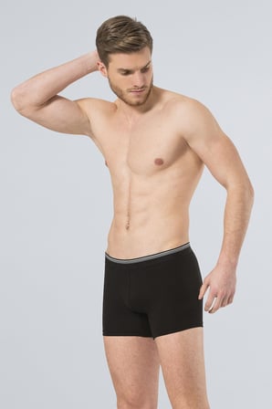 Erkek Likrali Torbalı Boxer 2'li Paket, %95 Pamuk, %5 Elastan