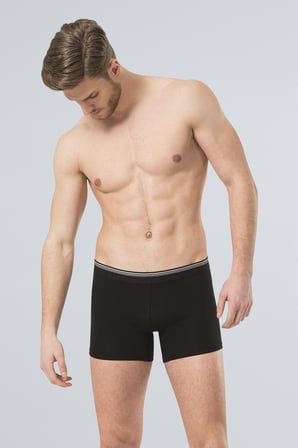 Erkek Likrali Torbalı Boxer 2'li Paket, %95 Pamuk, %5 Elastan