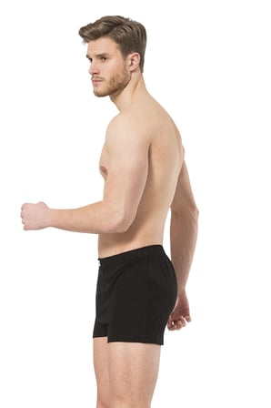 Erkek %100 Pamuk Dügmeli Boxer 2'li Paket