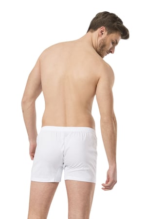 Erkek %100 Pamuk Dügmeli Boxer 2'li Paket