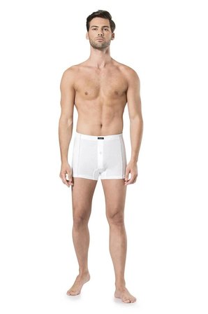 Erkek Tek Düğme Penye Boxer , %100 Pamuk, Kutulu Gönderilir