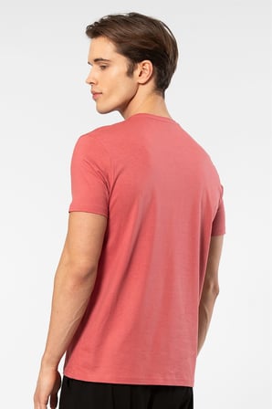 Erkek %50 Modal, %50 Pamuk Bisiklet Yaka Kısakol Yazlık T-shirt
