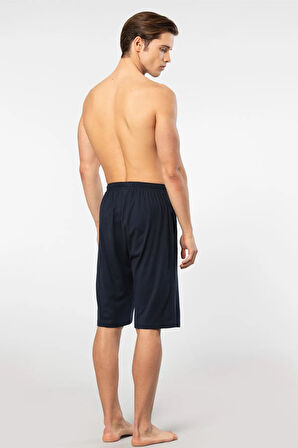 Cacharel Pamuk Modal Tek Alt Cepli Bermuda Şort