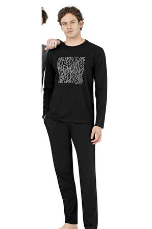 Pierre Cardin Kutulu Çeyizlik Erkek Pijama Takım, 100Pamuklu