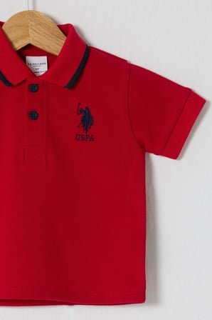 U.S POLO ASSN ERKEK BEBEK PİKE T-SHIRT, %100 Pamuk / %100 Cotton