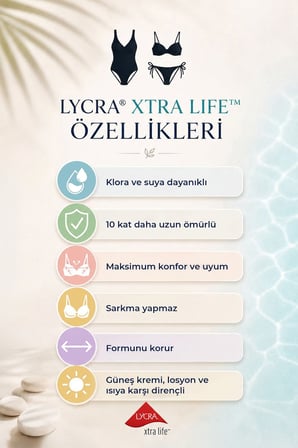 Astarlı Mayo, Toparlayıcı Kruvaze Mayo, Sabit askılı, Toparlayıcı, Balensiz, Sabit Kaplı, Desenli kumaş