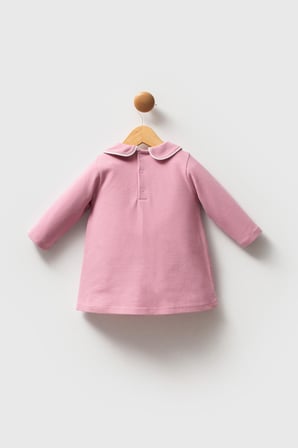 U.S. Polo Assn. %100 Pamuk, Pike,  Kız Bebek Elbise
