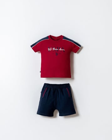 U.S.POLO ASSN. ERKEK BEBEK ŞORT T-SHIRT TAKIM