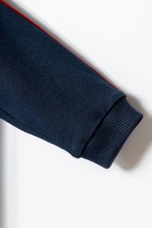 U.S. Polo Assn. Erkek Bebek 3’lü Takım Kapüşonlu Fermuarlı Sweatshirt T-Shirt Pantolon