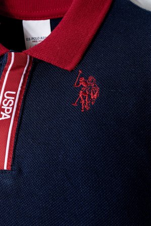 U.S. Polo Assn. Erkek Bebek Polo Yaka Pike T-Shirt Şort Takım %100 Pamuk Yazlık 2’li Set 
