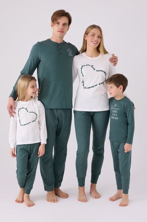 Aile Pijama Takım, Kadın, Erkek ve çocuk pijamalar ayrı  ayrı satılmaktadır
